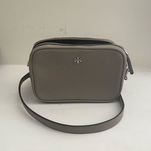 Tory Burch Blake Mini Camera Bag Gray Heron